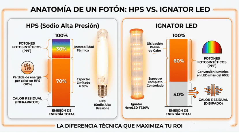 Del Sodio al LED: ¿Estás cultivando o quemando dinero?